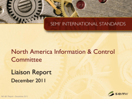 NA I&C report December 2011