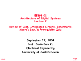 lecture2 - University of Saskatchewan