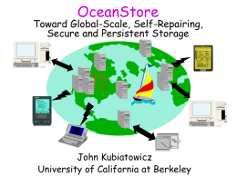 The Oceanic Data Utility: Global