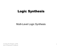 Multi-level logic circuits