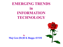 Information Technology - Trends