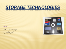 Storage Technologiesx