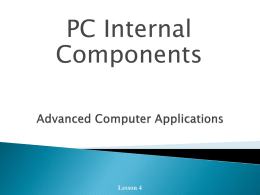 PC Internal Components