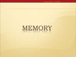 Memory types