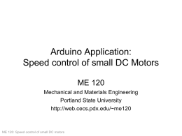 Arduino Programming Part 1 - Portland State University