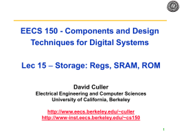 Lecture1 Introduction - EECS: www