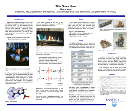 Chem 310 poster template
