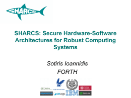 Secure Hardware-Software Architectures for
