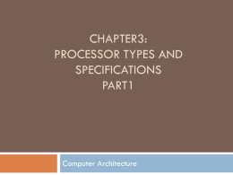 Ch3-Processor Types and Specifications_Part1