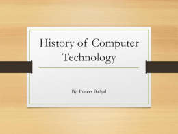 File - Computer History and Development