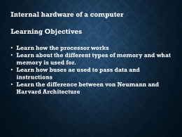 Internal Hardware of a computerx