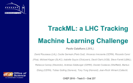 (Challenges in Setting-up a) Tracking Machine Learning Challenge
