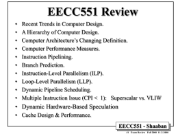 EECC551 - Shaaban