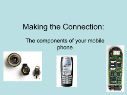 Mobile phone geographies (ppt
