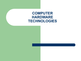 computer hardware technologies