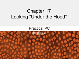 Chapter 17: Looking “Under the Hood”