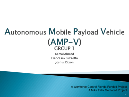 Autonomous Mobile Payload Vehicle (AMP-V)