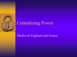 Centralizing Power