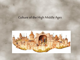 Culture of the High Middle Ages