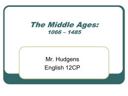 The Middle Ages_AP - Liberty High School