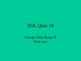 SOL Quiz 18