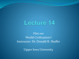 Lecture 14 - Upper Iowa University