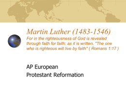 Martin Luther (1483