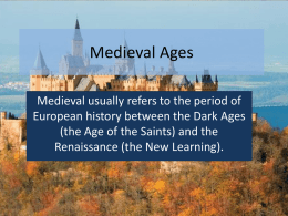 Middle Ages - anthonybyers
