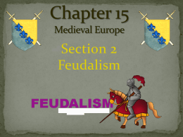 Chapter 15 Medieval Europe - Ms-Jernigans-SS