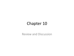 Chapter 10 PP