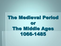 Medieval Notes