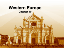 postclassical western europex