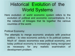 Chapter 2 The Historical Development of Captialism