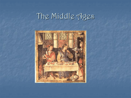 Chapter 15: The Early Middle Ages
