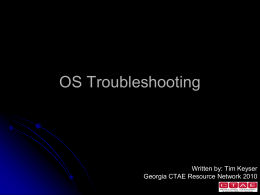 ITS_5_OS Troubleshooting