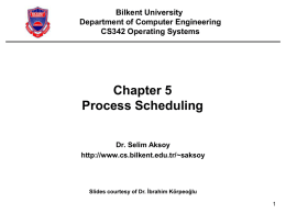 Slides - Bilkent University Computer Engineering Department