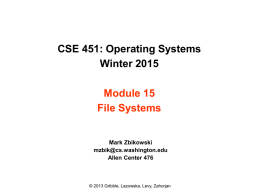 15 File Systems