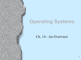 Operating Systems