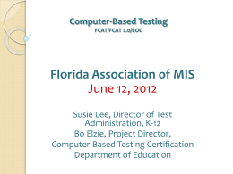 Computer-Based-Testing - Florida Association of Management