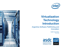 Virtualization - Bienvenido al sitio Web del Departamento