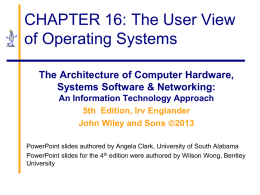 CHAPTER 1: Computer Systems