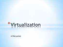 Virtualization - Spiceworks Community