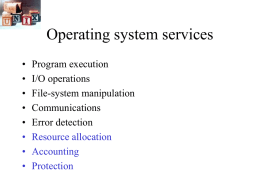 COMP 2007: UNIX Operating System