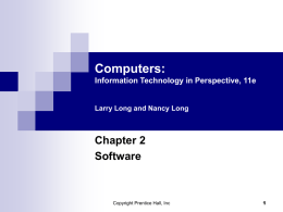 Computers: Information Technology in Perspective, 11e