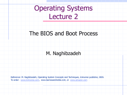 OperatingSystemLectures