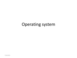 Operating system - GCG-42