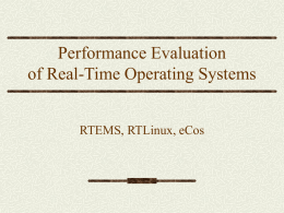 What is a Real-Time Operating Systems