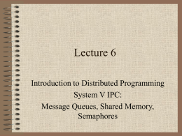 Lecture 6 - Department of Computer Science