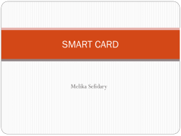 SMART CARD - وب سایت دکتر مسعود حجاریان