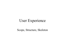 User Experience - Georgia Institute of Technology